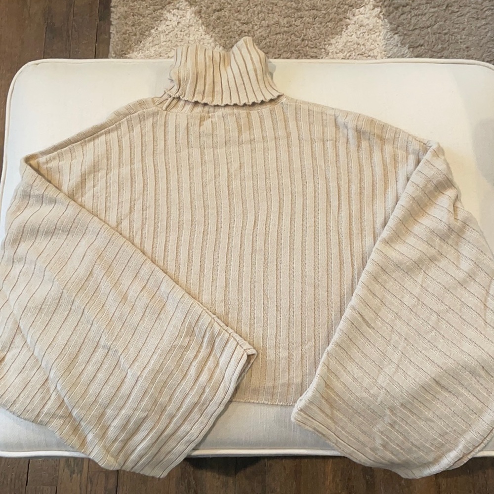 Cropped Turtleneck Sweater | Nasty Gal
